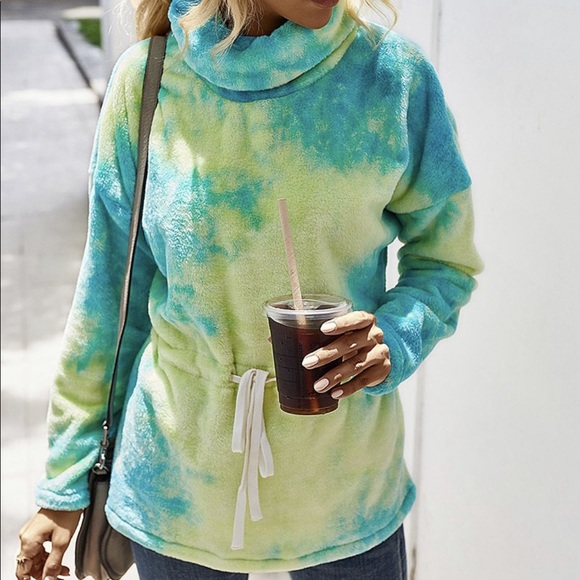 Jackets & Blazers - Comfy multi colored fleece